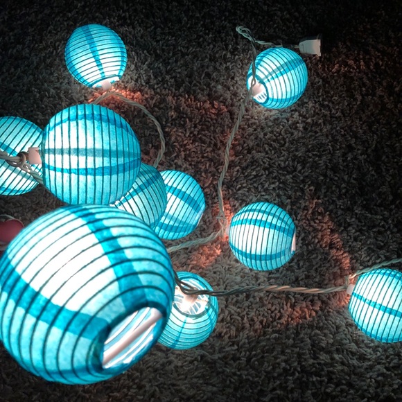 Urban Outfitters Other - Urban Outfitters Mini Paper Lantern Sting Lights